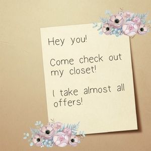 Taking almost all offers!